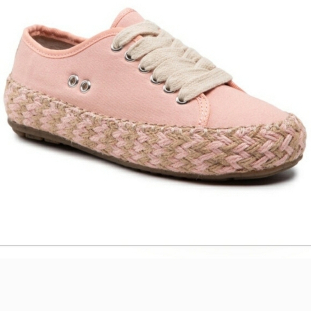 NWB Emu Australia Agonis Mix "Pale Pink/Rose Pale Sneaker Flats Size 9 - Picture 11 of 11